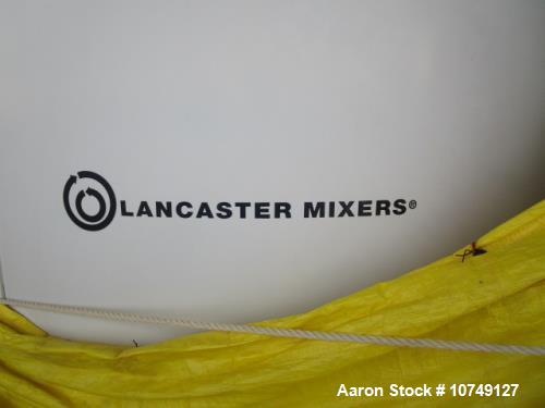 Unused Lancaster K-8 High Intensity Mixer – 3,000L Capacity, Dual Rotor, 125 HP Motors