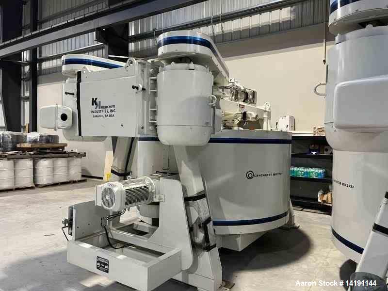 Unused Lancaster High Intensity Mixer | Model K8 | 3000 L | Dual Rotor | 125 HP | 2014