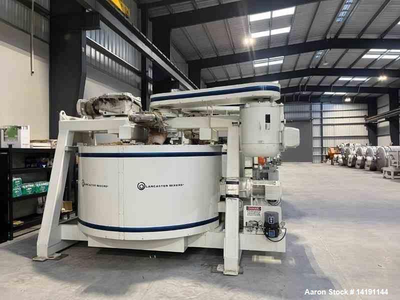 Unused Lancaster High Intensity Mixer | Model K8 | 3000 L | Dual Rotor | 125 HP | 2014