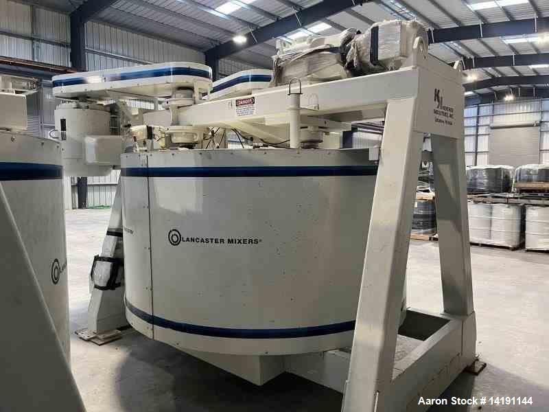 Unused Lancaster High Intensity Mixer | Model K8 | 3000 L | Dual Rotor | 125 HP | 2014