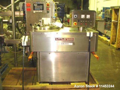 Used- Stainless Steel Littleford, Model MGT70 High Shear Granulating Mixer