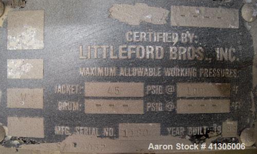 Used Littleford High Intensity Lab Mixer, model W-10.93% nickel construction