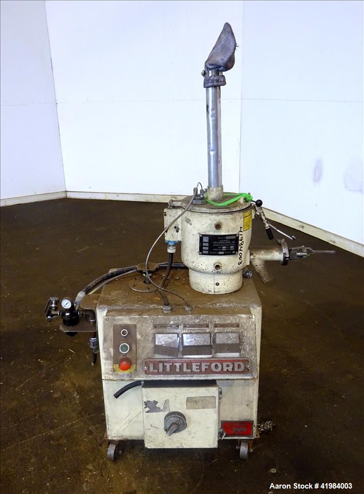 Used Stainless Steel Littleford High Intensity Lab Mixer, model W-10