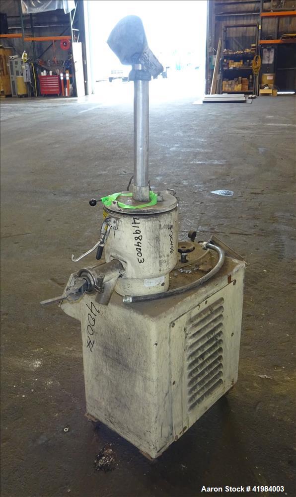 Used Stainless Steel Littleford High Intensity Lab Mixer, model W-10