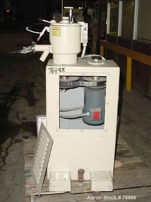 USED: Littleford high intensity lab mixer, model W-10. 10 liter (.25 cu ft) working capacity, .4 total, stainless steel. Carbon steel jacketed bowl 9" diameter x 8 1/2" deep rated 125 psi at 400 deg ...