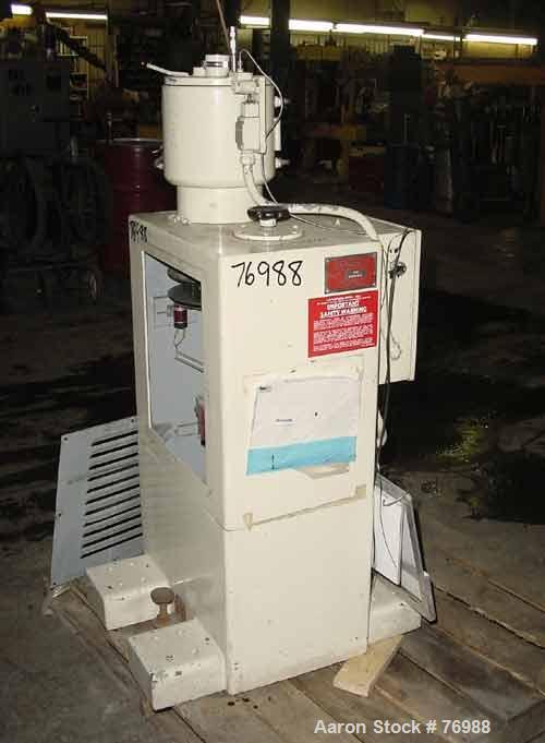 USED: Littleford high intensity lab mixer, model W-10. 10 liter (.25 cu ft) working capacity, .4 total, stainless steel. Carbon steel jacketed bowl 9" diameter x 8 1/2" deep rated 125 psi at 400 deg ...