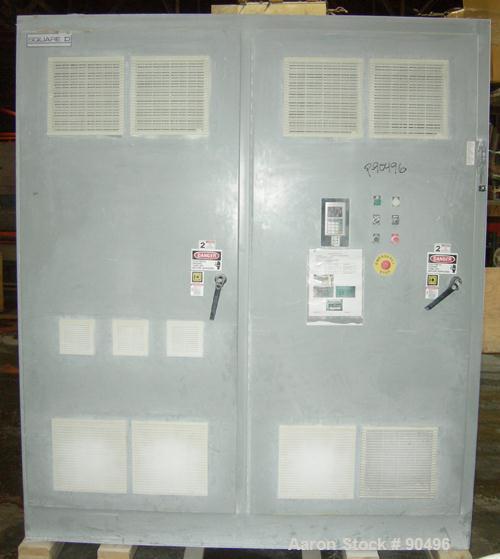 Used Littleford High Intensity Mixer, Model W-1500, 32 Cubic Feet Working Volume (51 Total), 304 Stainless Steel. 47-1/2'' diameter x 56'' deep carbon steel jacketed bowl. Swing away top cover with b...