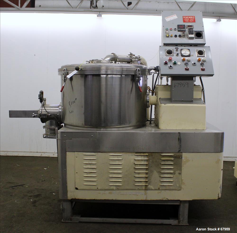 Used Stainless Steel Lodige High Speed Mixer Granulator