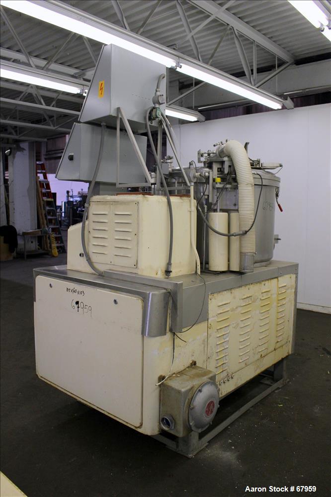 Used Stainless Steel Lodige High Speed Mixer Granulator