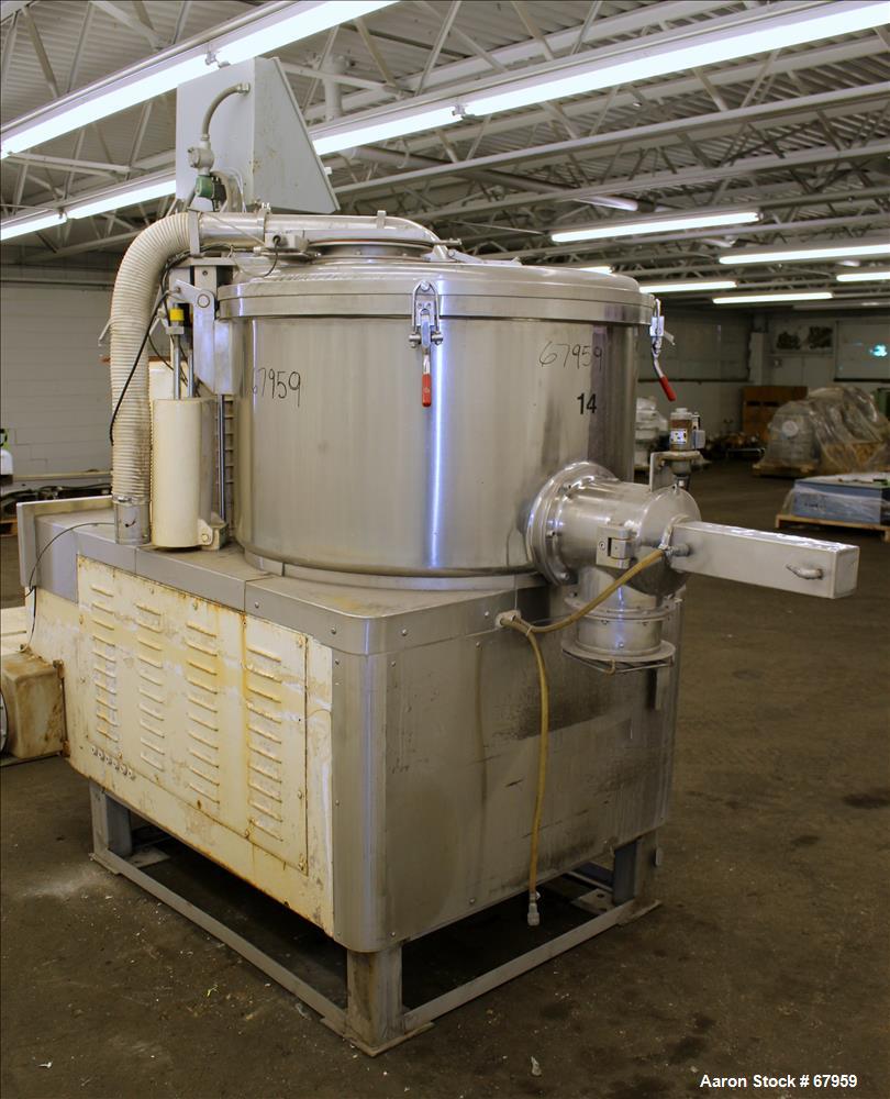 Used Stainless Steel Lodige High Speed Mixer Granulator