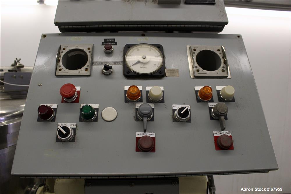 Used Stainless Steel Lodige High Speed Mixer Granulator
