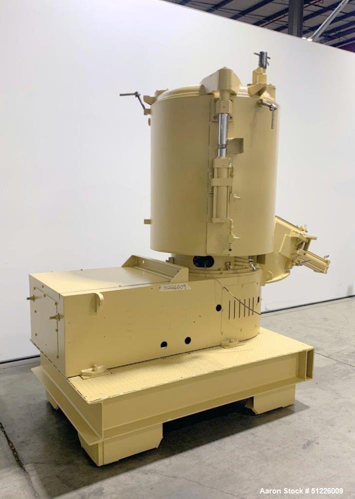 Used Mitsui Mike 700L High-Intensity Mixer – 75 HP, 304 Stainless Steel