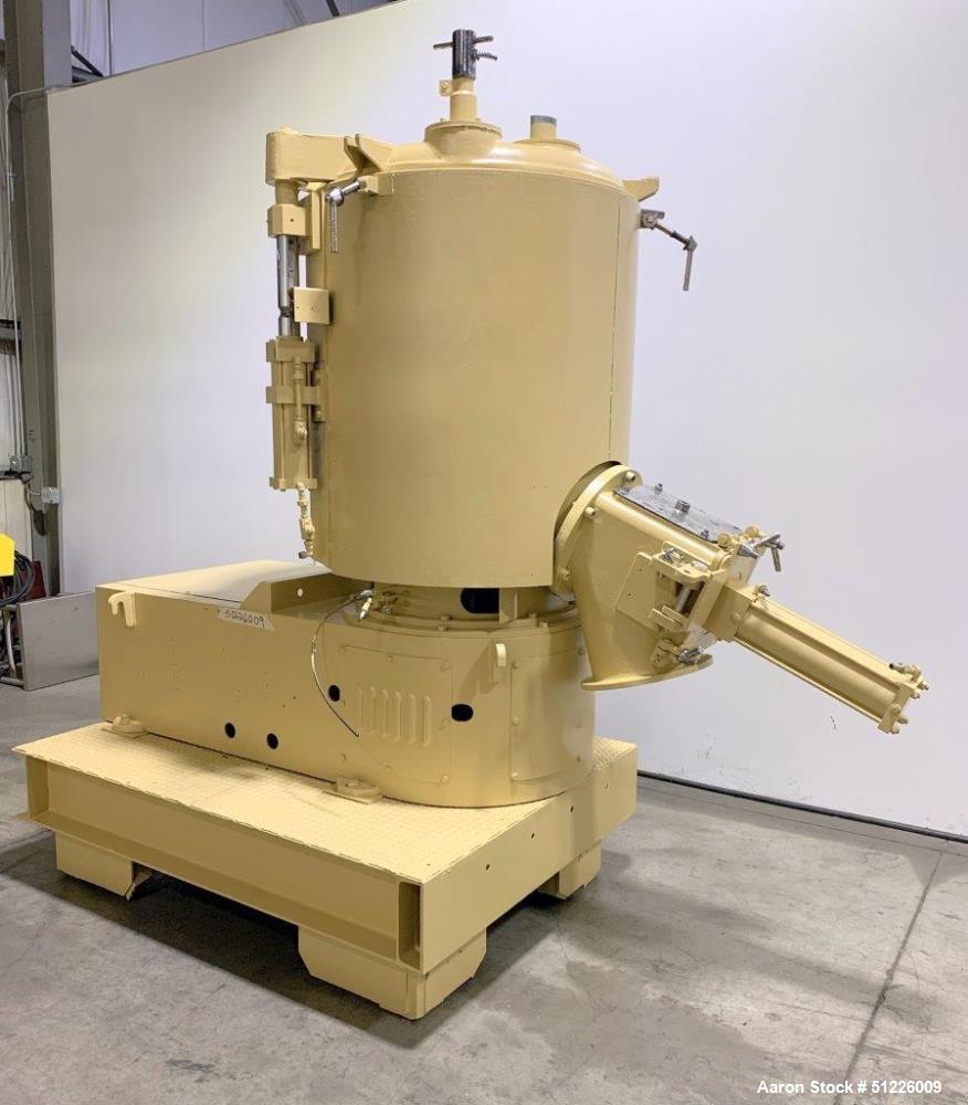 Used Mitsui Mike 700L High-Intensity Mixer – 75 HP, 304 Stainless Steel