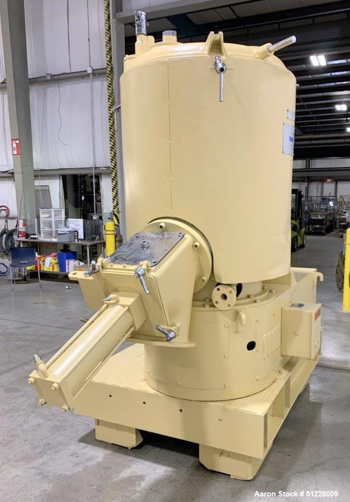 Used Mitsui Mike 700L High-Intensity Mixer – 75 HP, 304 Stainless Steel
