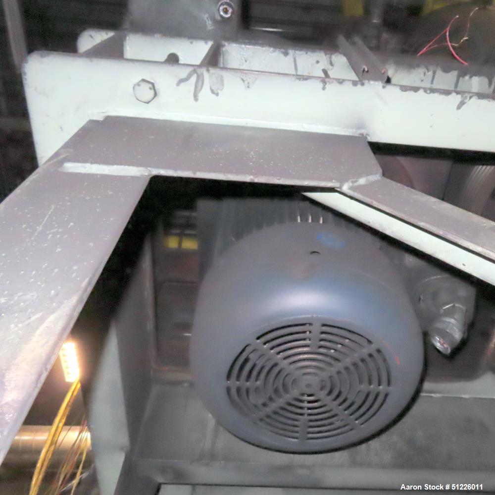 Used Mitsui Mike 700L Stainless Steel High-Intensity Mixer – 75 HP Motor
