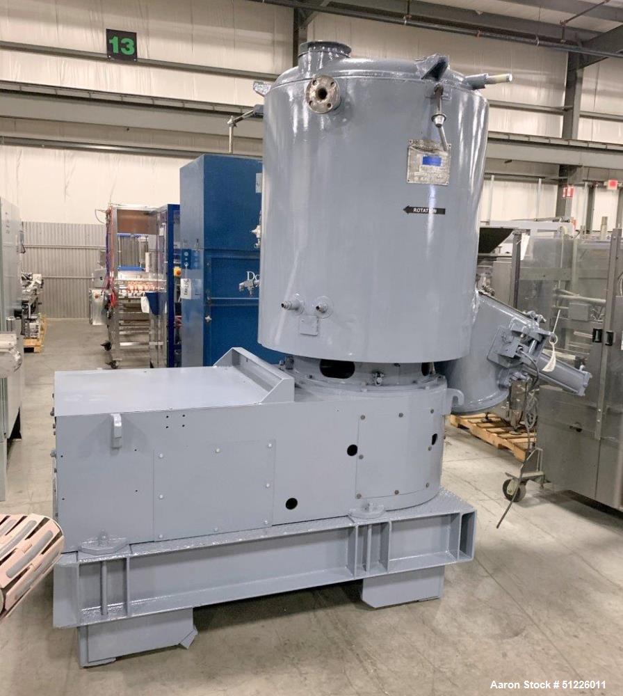 Used Mitsui Mike 700L Stainless Steel High-Intensity Mixer – 75 HP Motor