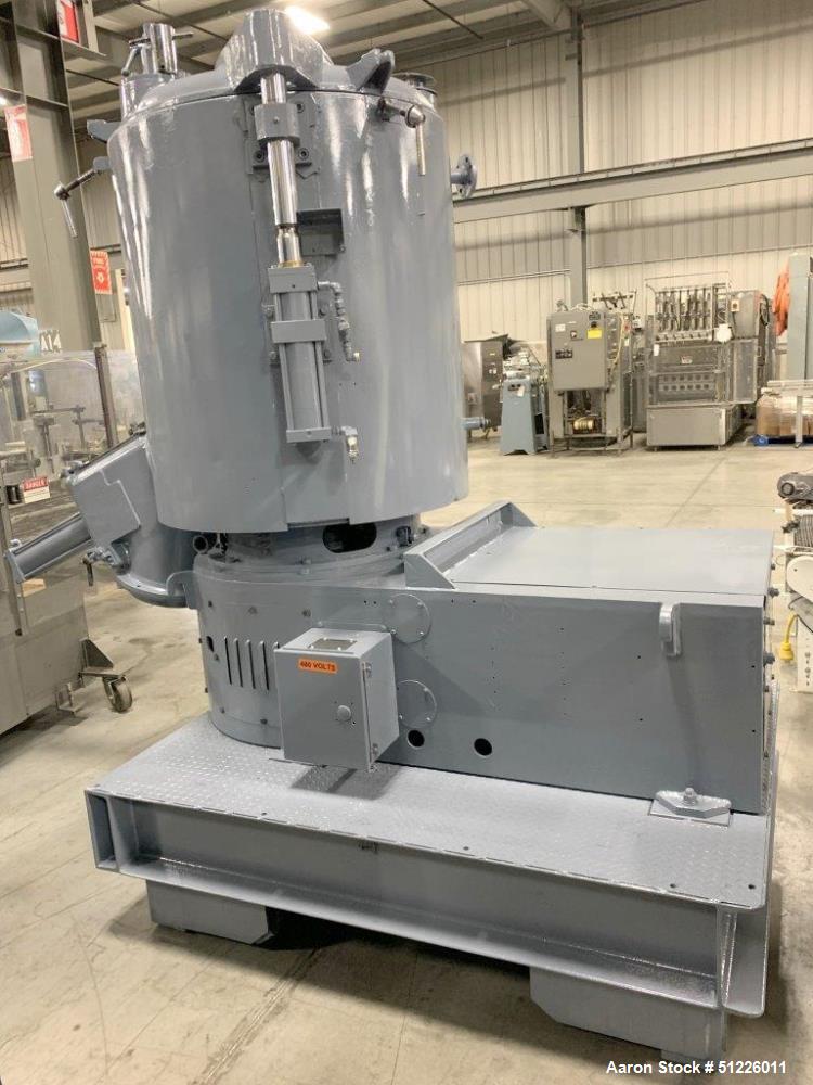 Used Mitsui Mike 700L Stainless Steel High-Intensity Mixer – 75 HP Motor