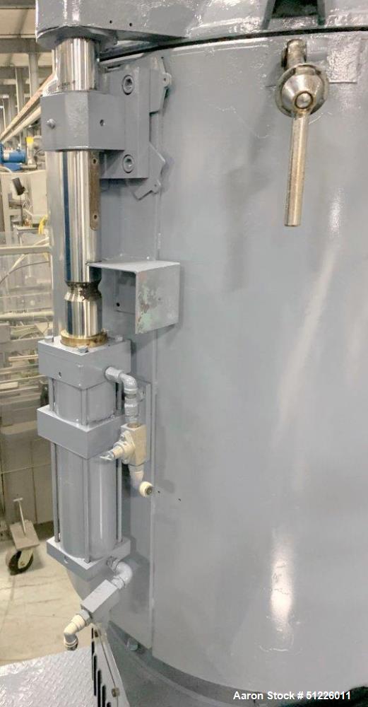 Used Mitsui Mike 700L Stainless Steel High-Intensity Mixer – 75 HP Motor