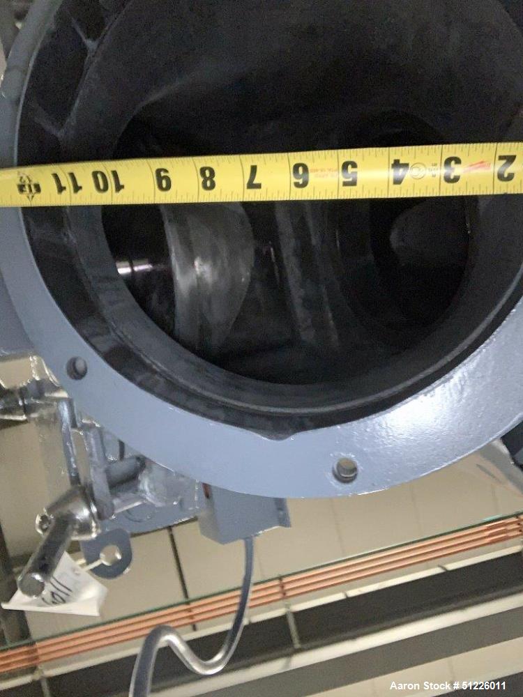 Used Mitsui Mike 700L Stainless Steel High-Intensity Mixer – 75 HP Motor