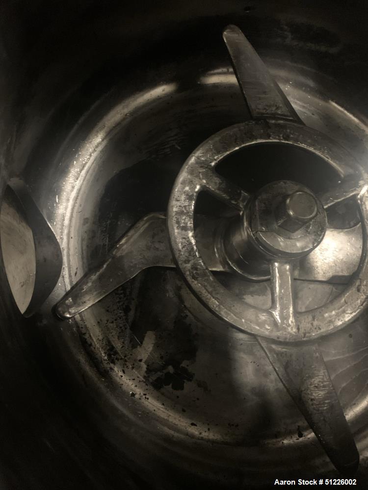 Used Mitsui Miike 300 Liter High Intensity Mixer