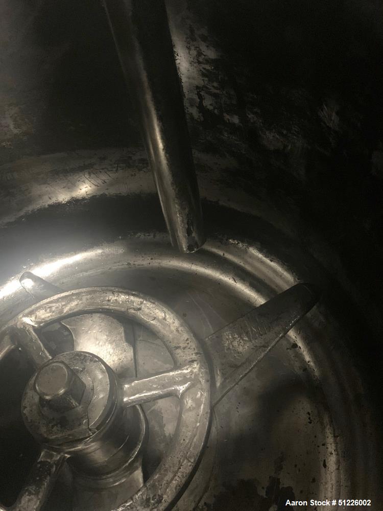 Used Mitsui Miike 300 Liter High Intensity Mixer
