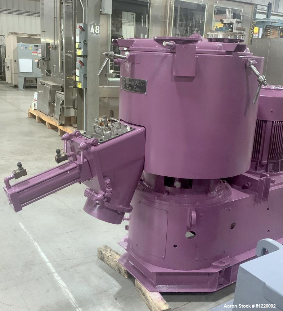 Used Mitsui Miike 300 Liter High Intensity Mixer