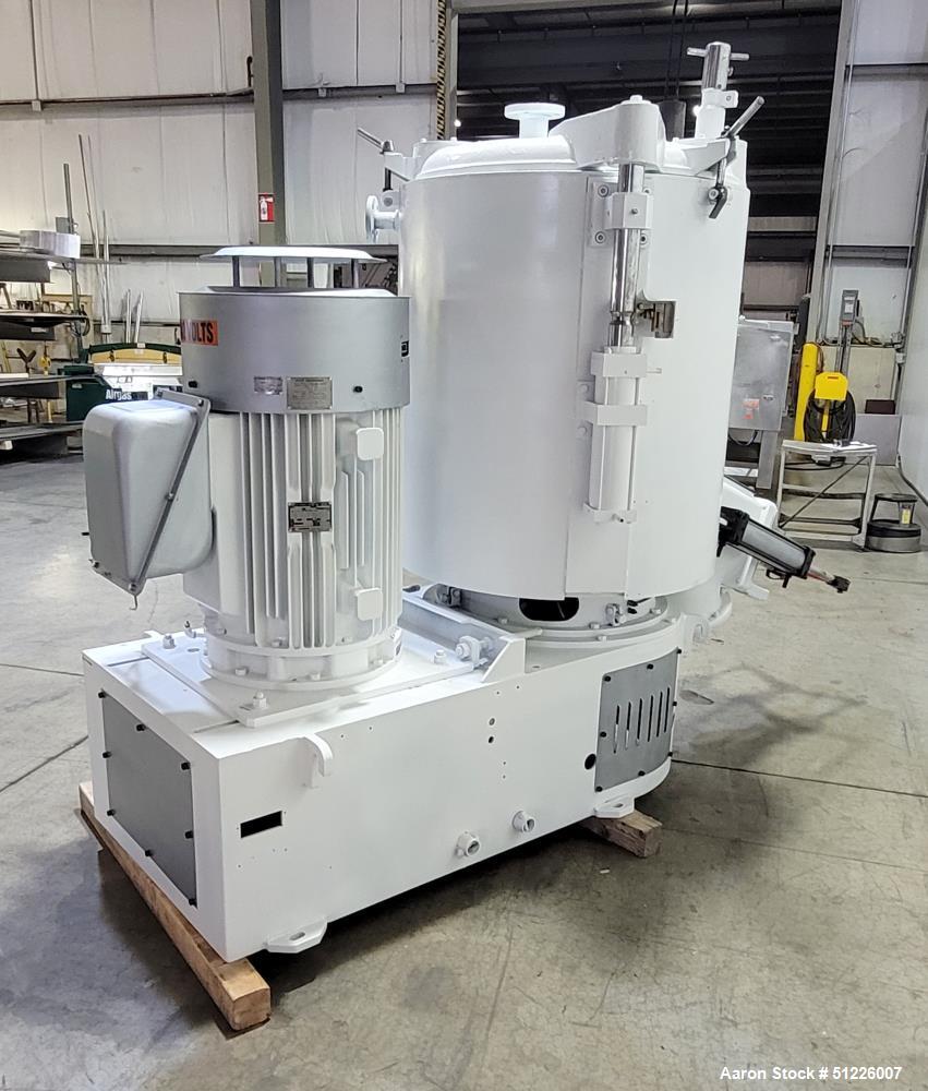 Used- Mitsui Miike 700 Liter High Intensity Mixer