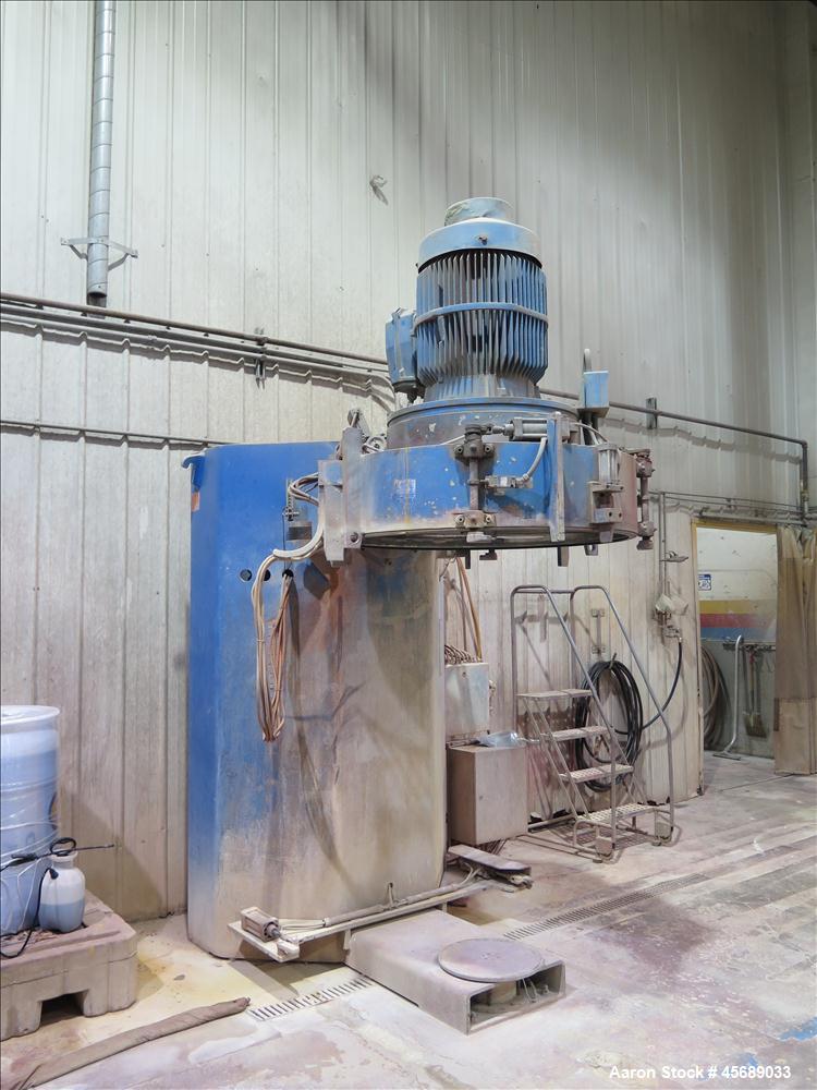 Used Mixaco High Intensive Mixer, Type CM 1000-D.