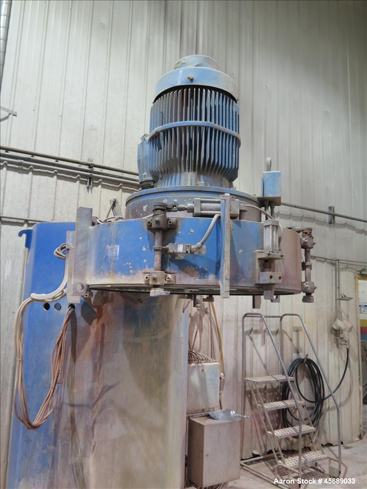 Used Mixaco High Intensive Mixer, Type CM 1000-D.