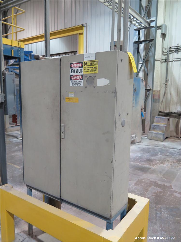 Used Mixaco High Intensive Mixer, Type CM 1000-D.