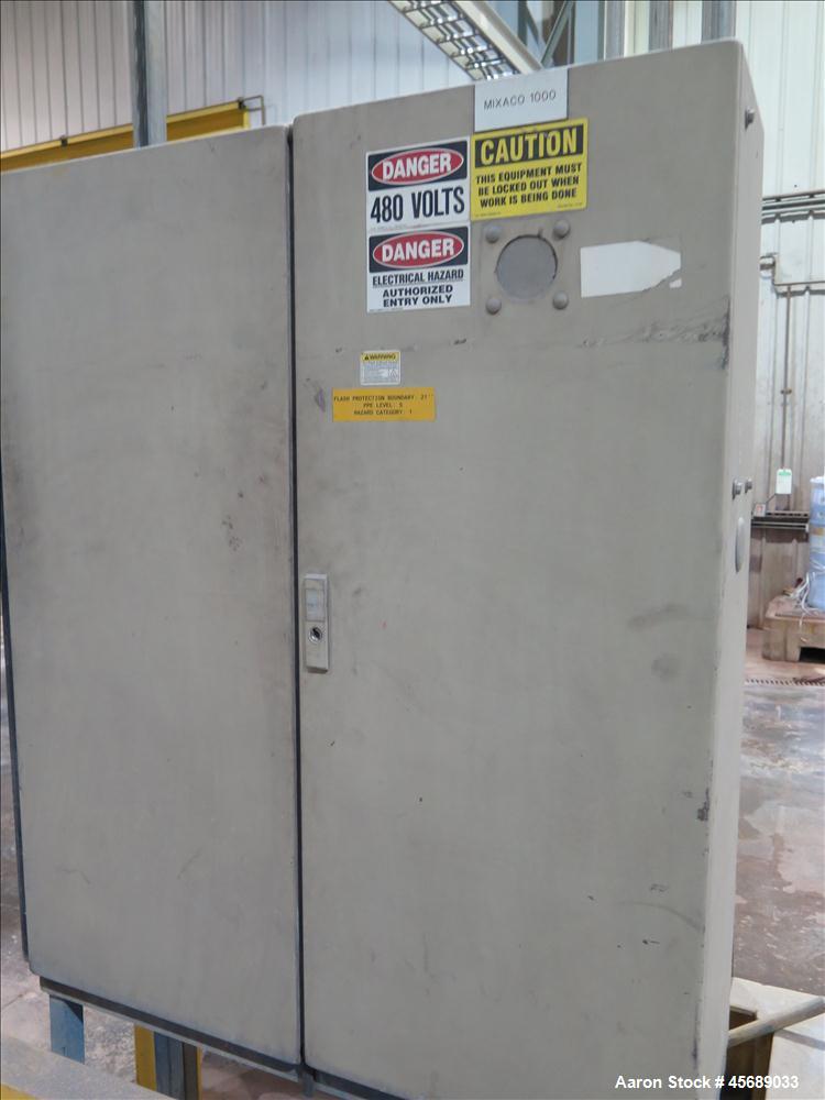 Used Mixaco High Intensive Mixer, Type CM 1000-D.