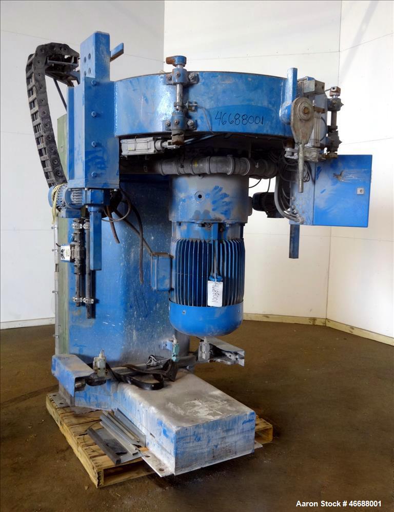 Used Mixaco Maschinenbau High Intensity Container Mixer, Type CM 1000, 304 Stai