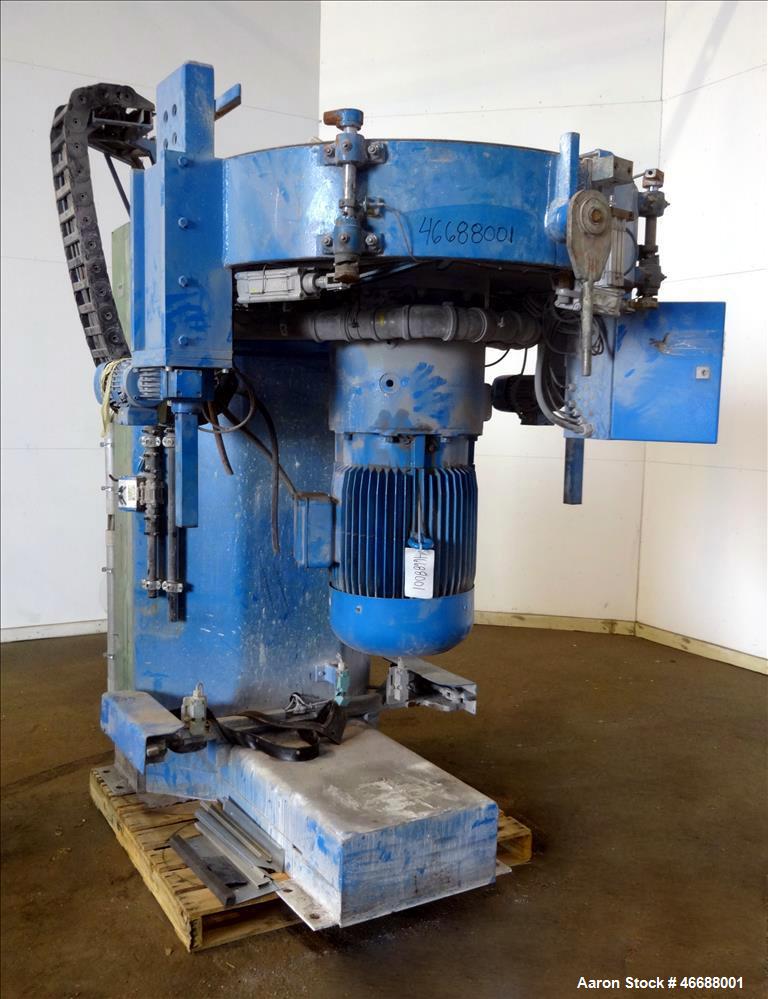 Used- Mixaco Maschinenbau High Intensity Container Mixer, Type CM 1000, 304 Stai