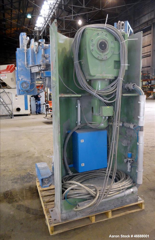 Used Mixaco Maschinenbau High Intensity Container Mixer, Type CM 1000, 304 Stai