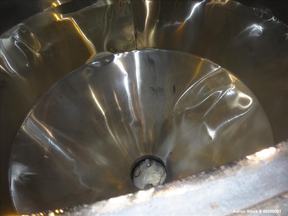 Used Mixaco Maschinenbau High Intensity Container Mixer, Type CM 1000, 304 Stai