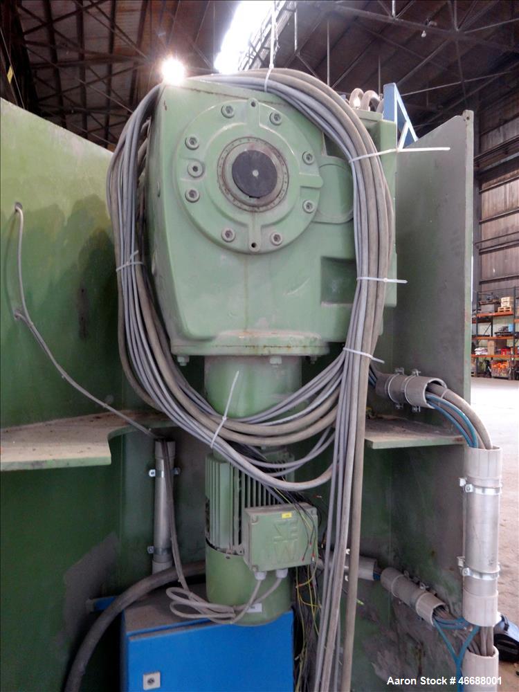 Used Mixaco Maschinenbau High Intensity Container Mixer, Type CM 1000, 304 Stai