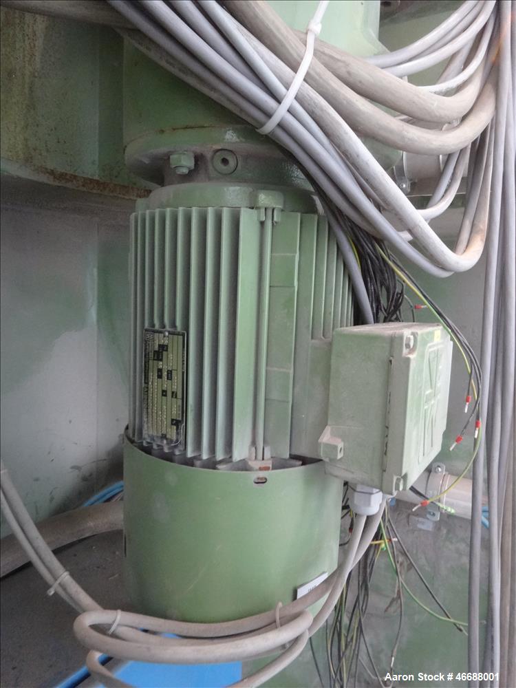 Used Mixaco Maschinenbau High Intensity Container Mixer, Type CM 1000, 304 Stai
