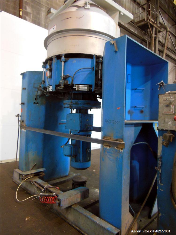 Used Stainless Steel Mixaco Maschinenbau High Intensity Container Mixer, Type C