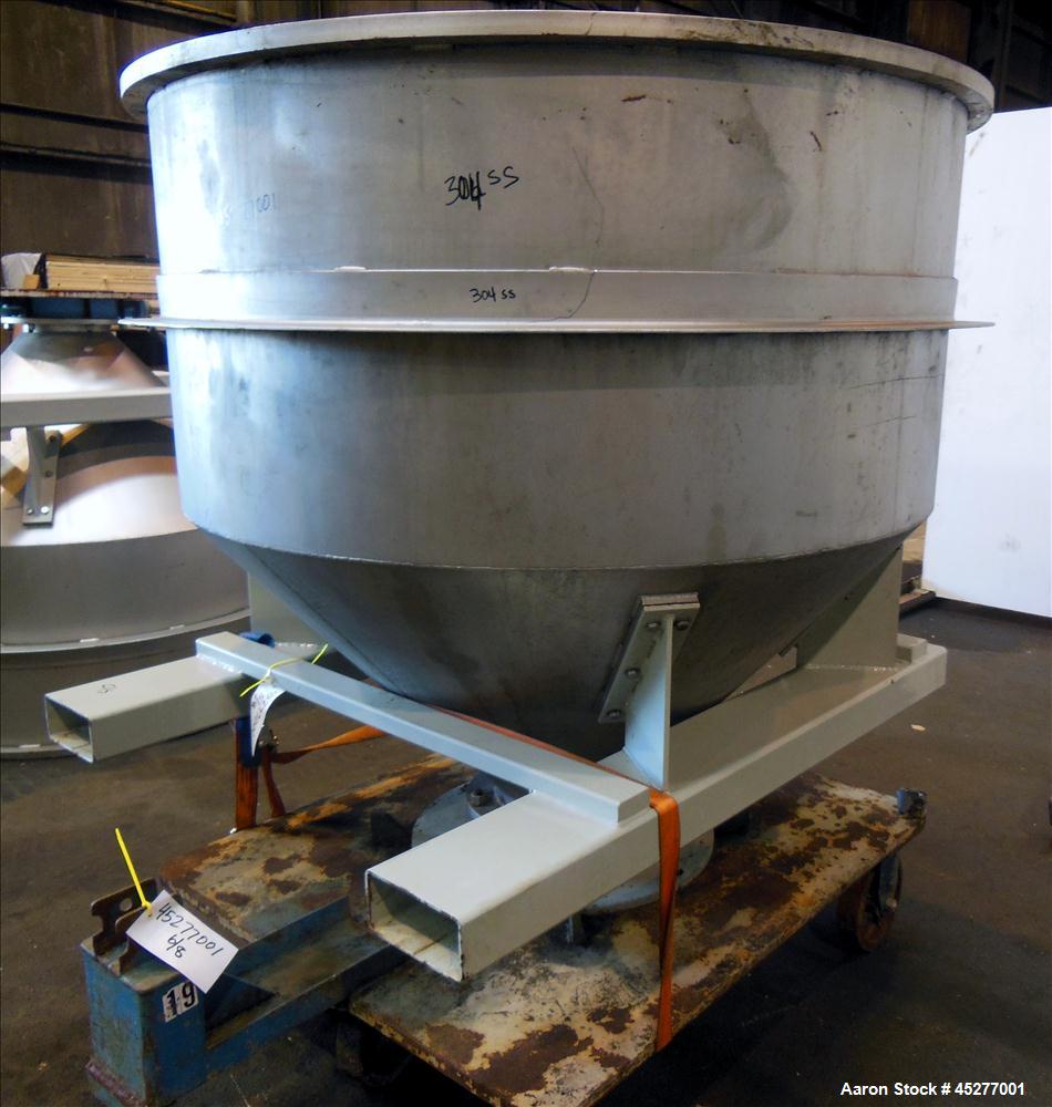 Used Stainless Steel Mixaco Maschinenbau High Intensity Container Mixer, Type C