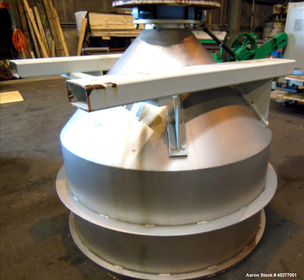 Used Stainless Steel Mixaco Maschinenbau High Intensity Container Mixer, Type C