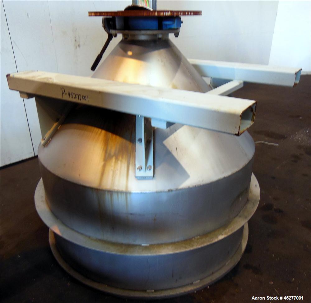 Used Stainless Steel Mixaco Maschinenbau High Intensity Container Mixer, Type C