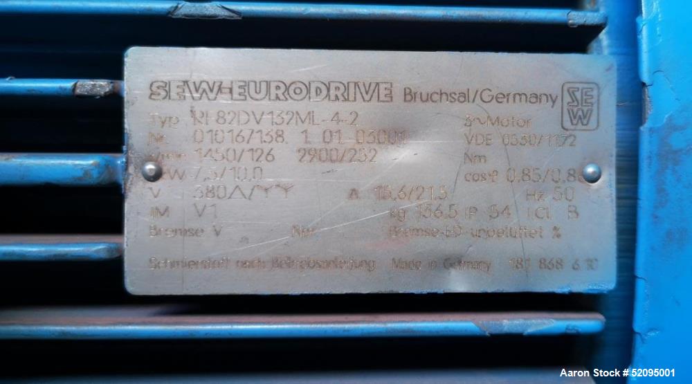 Used Mixaco High Intensity Container Mixer, Model CM 300