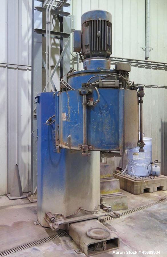 Used Mixaco High Intensive Mixer, Type CM 600-WAD.