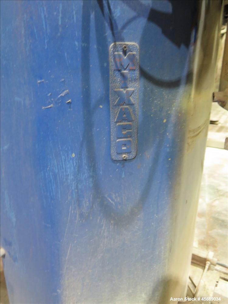 Used Mixaco High Intensive Mixer, Type CM 600-WAD.