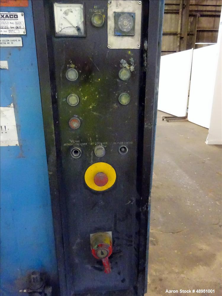 Used Mixaco Maschinenbau High Intensity Container Mixer.