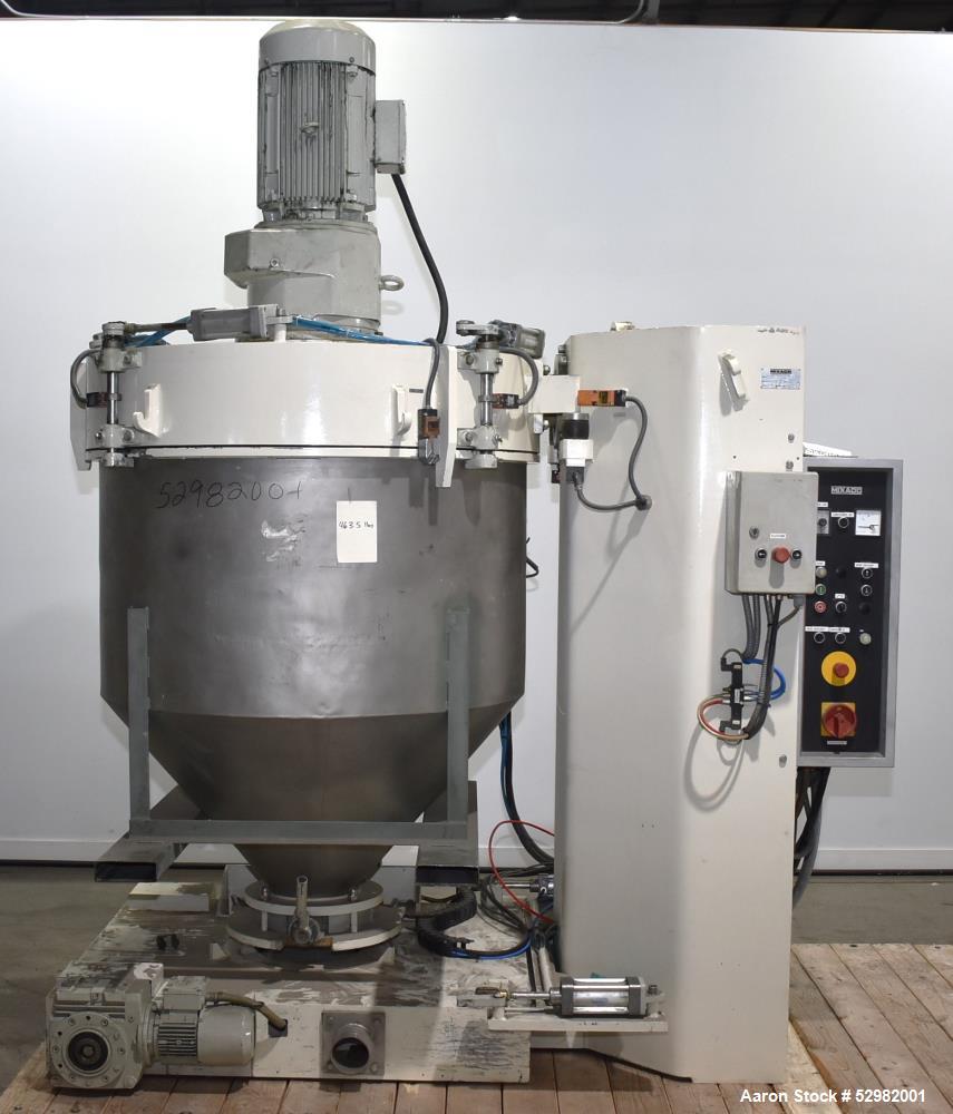 Pre-Owned Mixaco CM1000 Mixer – 800L Working Capacity, 30 HP Motor