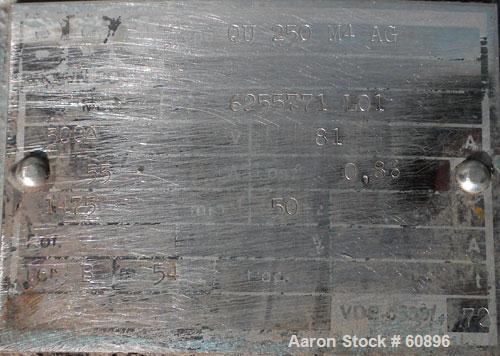 Used Mixaco High Intensive Mixer, Type DS300S