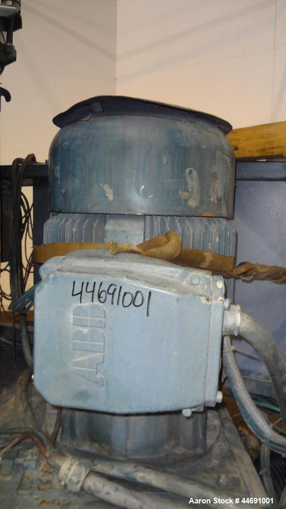 Used Mixaco Maschinenbau High Intensity Mixer, Type M1000WA-D. 304 Stainless steel contact areas. Working capacity 800 liter (28.2 cubic feet), total capacity 1000 liter (35.3 cubic feet). Carbon ste...