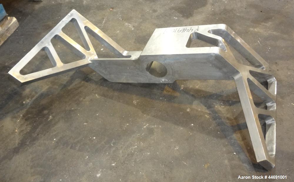 Used Mixaco Maschinenbau High Intensity Mixer, Type M1000WA-D. 304 Stainless steel contact areas. Working capacity 800 liter (28.2 cubic feet), total capacity 1000 liter (35.3 cubic feet). Carbon ste...