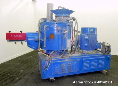 Used Stainless Steel Mixaco Maschinenbau High Intensity Mixer, Type SM 300